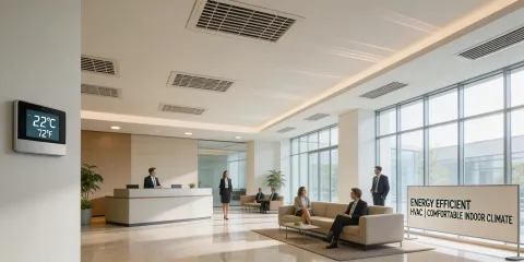 Commercial building HVAC